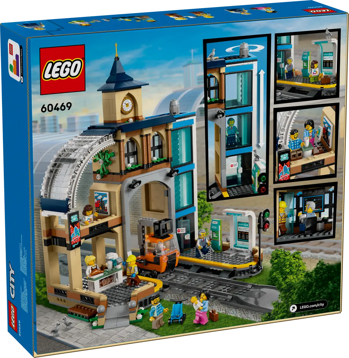 60469 LEGO Mərkəzi Qatar Vağzalı