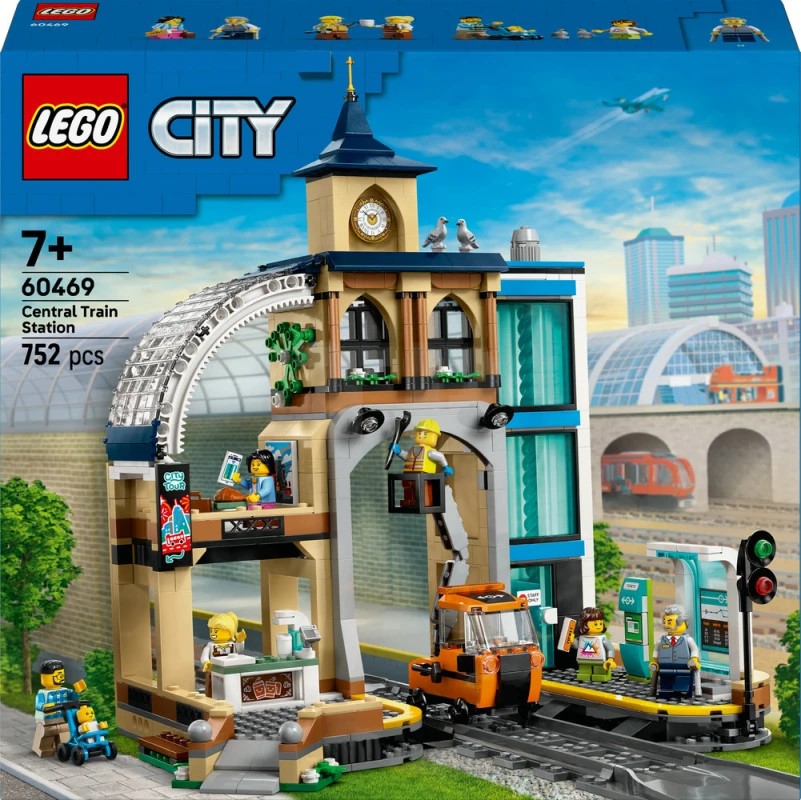 60469 LEGO Mərkəzi Qatar Vağzalı