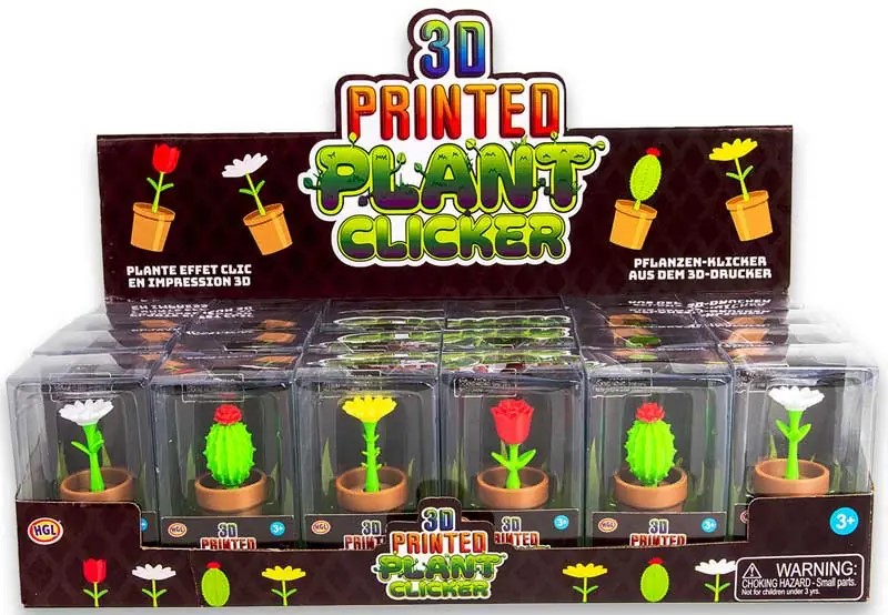 3D PRINTED PLANT CLICKER ASSORTED