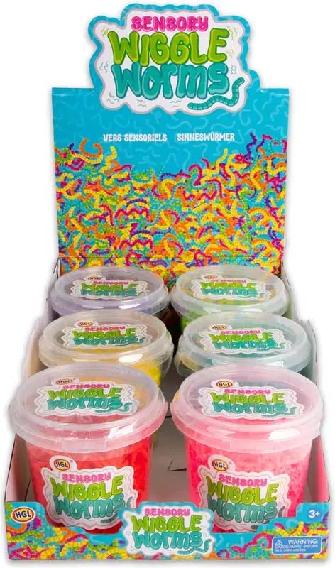 WIGGLE WORMS ASSORTED