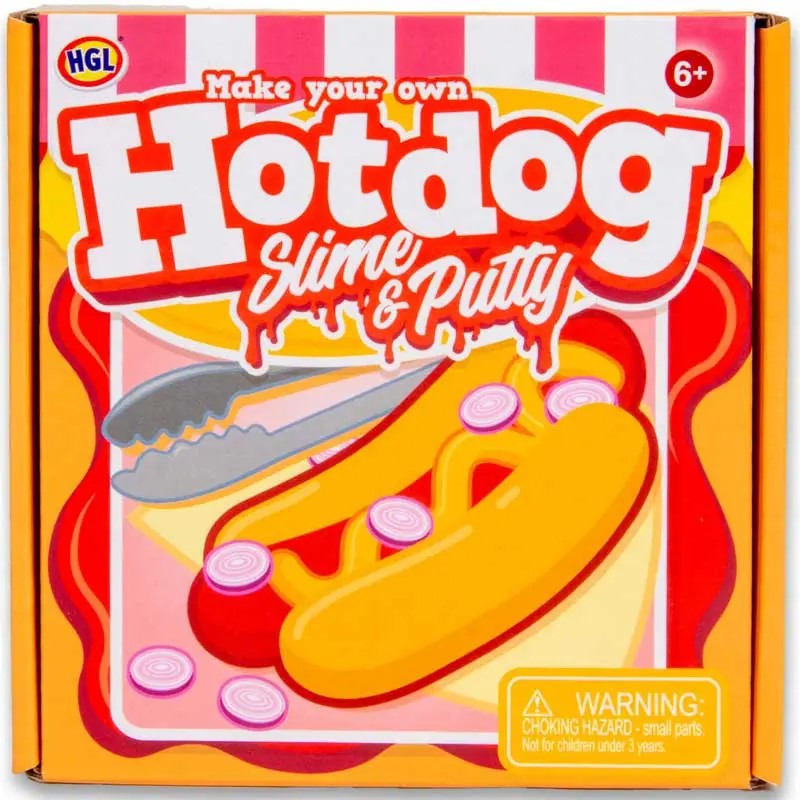 Make Your Own Hot Dog Slime and Putty Set