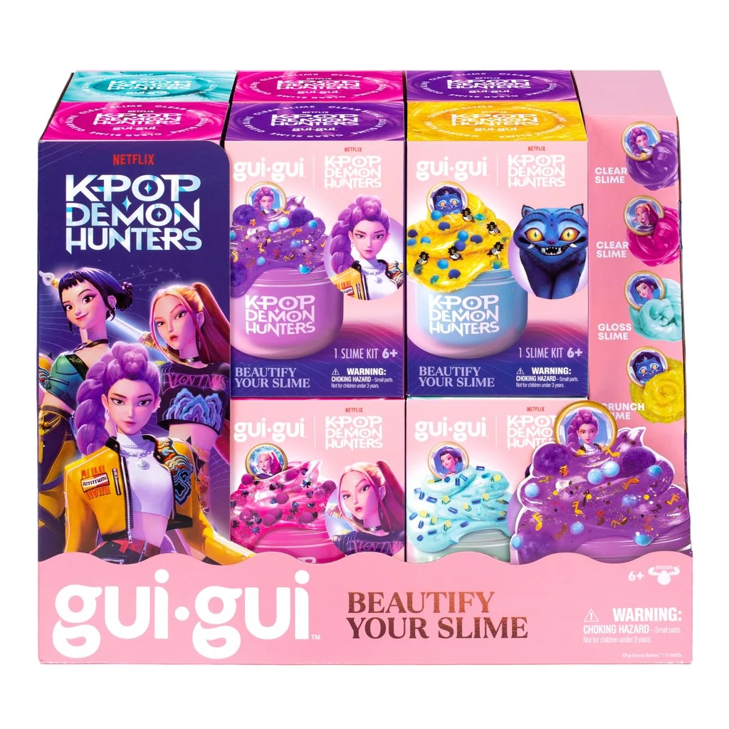 Gui Gui Beautify Your Slime Netflix KPop Demon Hunters Pack Assortment