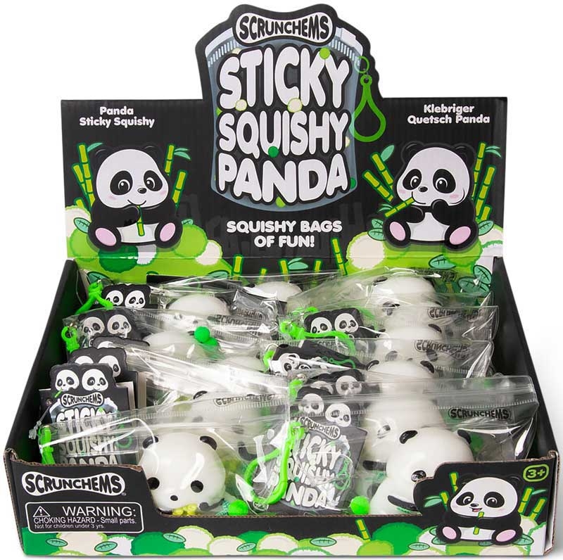 SCRUNCHEMS STICKY SQUISHY PANDA
