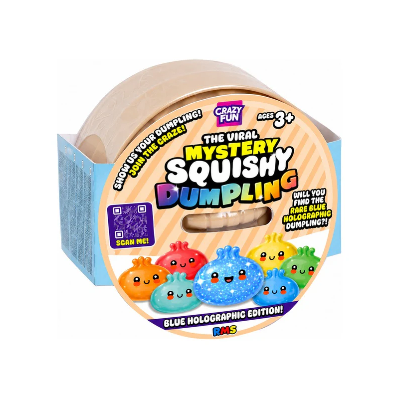 Original Viral Mystery Squishy Dumpling Blue