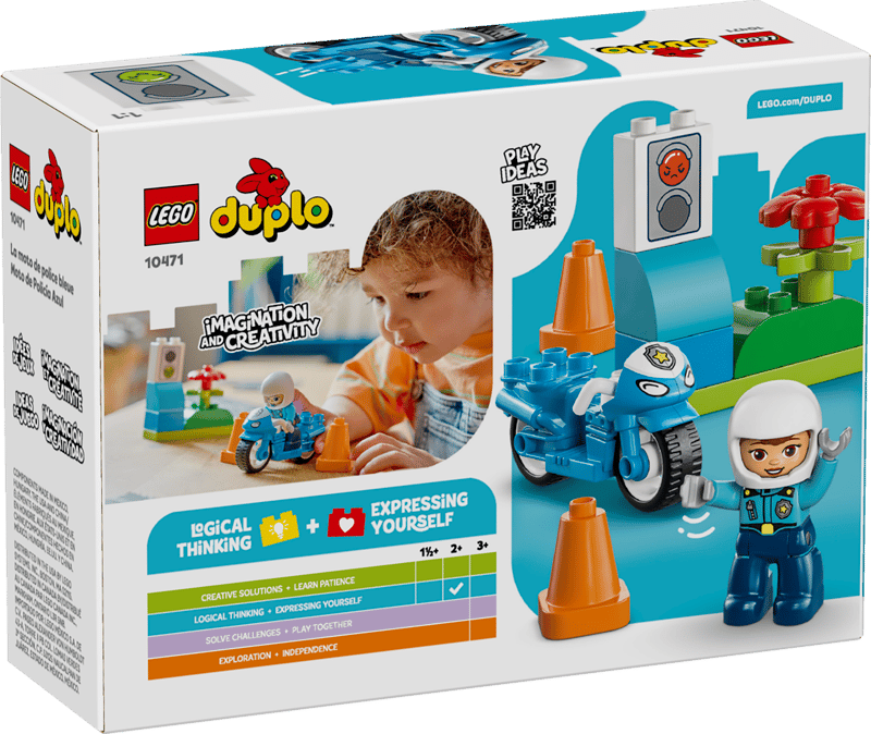 LEGO 10471 BLUE POLİS MOTOSİKLET V29