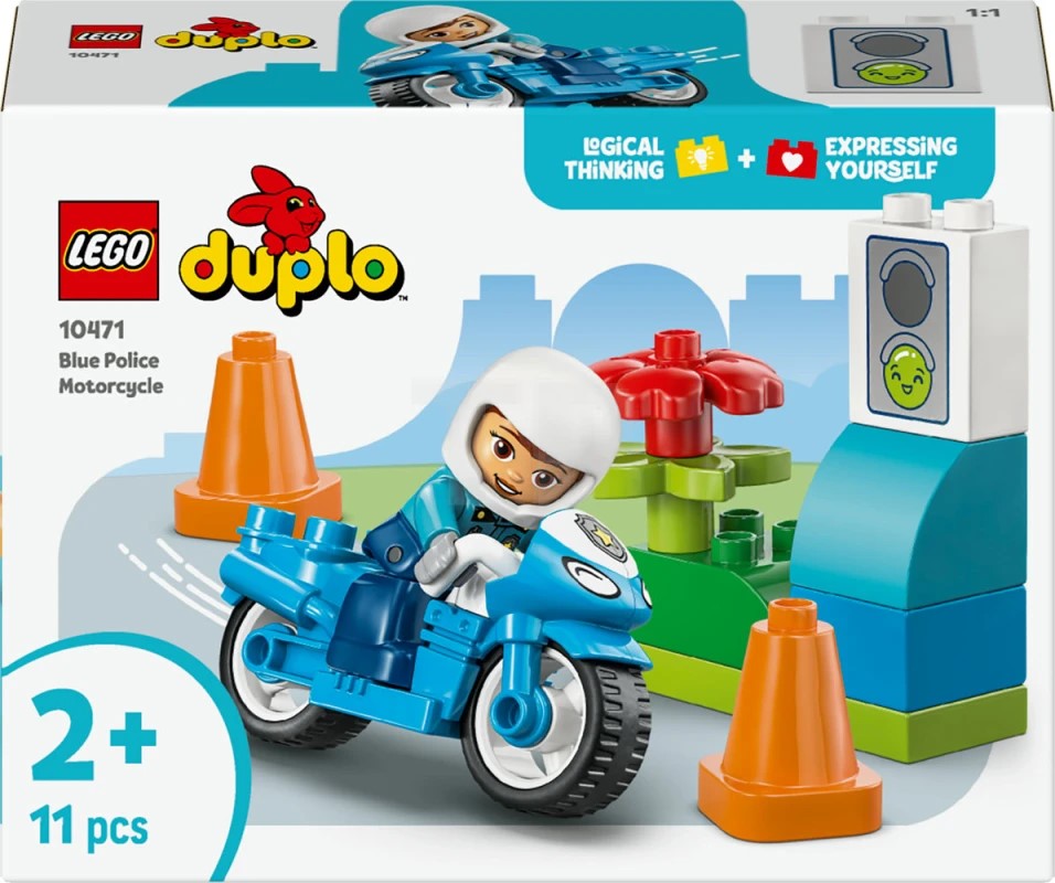 LEGO 10471 BLUE POLİS MOTOSİKLET V29