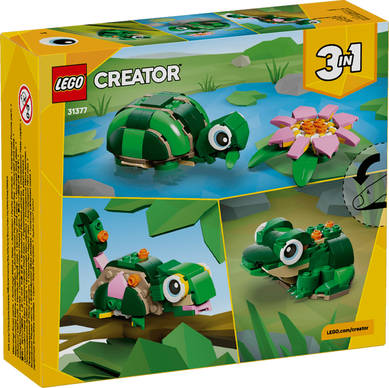 LEGO 31377 TURTLE WITH A WATER LILY FLO.. V29