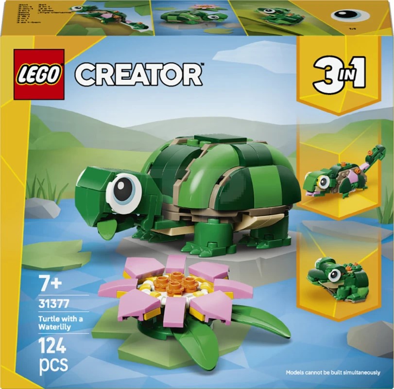 LEGO 31377 TURTLE WITH A WATER LILY FLO.. V29
