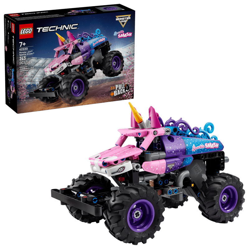 LEGO 42220 MONSTER JAM™ SPARKLE SMASH™.. V29