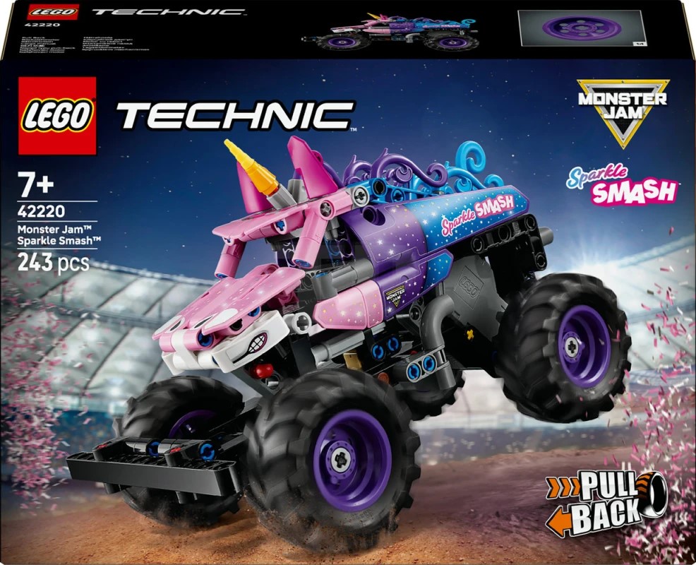 LEGO 42220 MONSTER JAM™ SPARKLE SMASH™.. V29