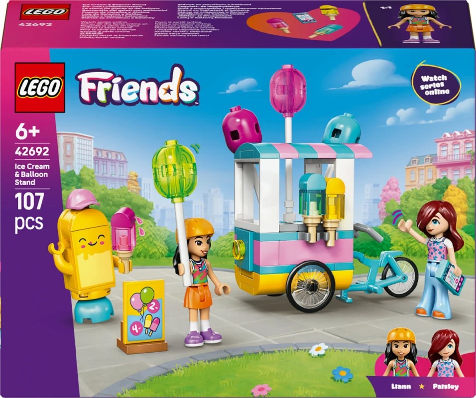 LEGO 42692 ICE CREAM & BALLOON STAND V29
