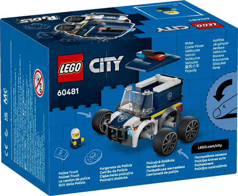 LEGO 60481 RIDES – POLİS TRUCK V29