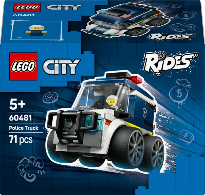 LEGO 60481 RIDES – POLİS TRUCK V29