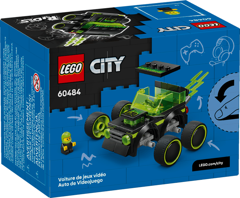 LEGO 60484 RIDES – GAMING YARIŞ MAŞIN V29