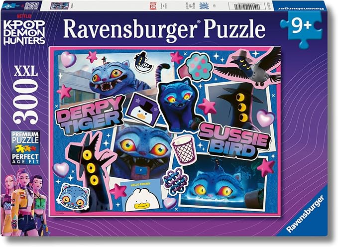 Ravensburger - K-Pop Demon Hunters Puzzle 300 Pieces XXL