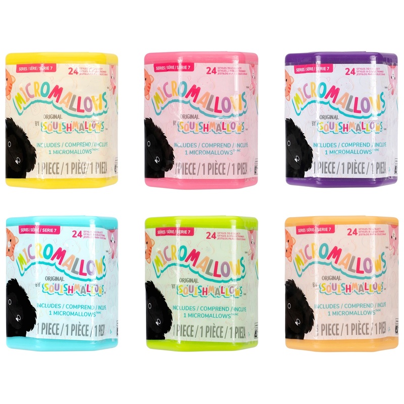 Original Squishmallows Micromallows Plush Series 6 Mystery Capsule Assortment