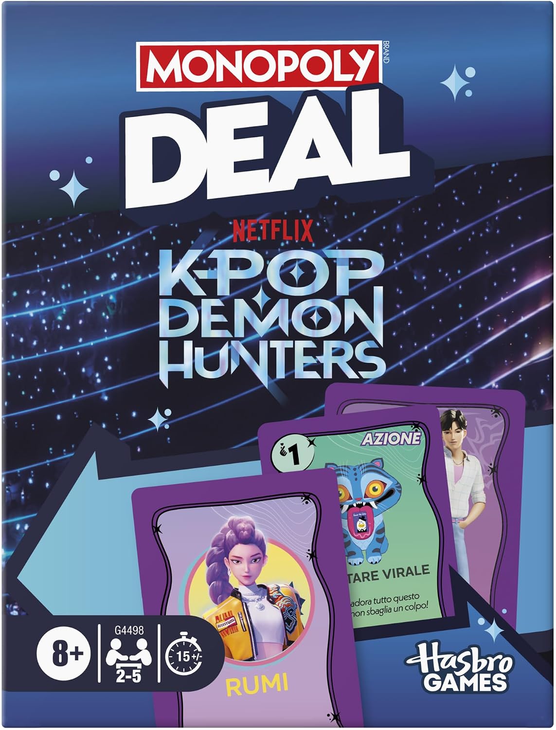 Monopoly Deal - KPop Demon Hunters Card Game