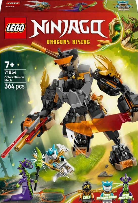 LEGO 71854 COLE'S MISSION MECH & DRAGON.. V29