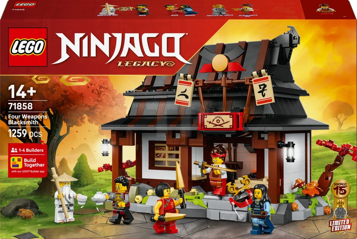 LEGO NinjagoLEGO 71858 Four Weapons Blacksmith