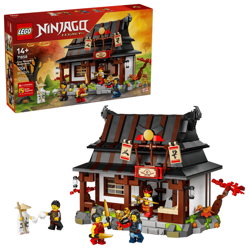 LEGO NinjagoLEGO 71858 Four Weapons Blacksmith