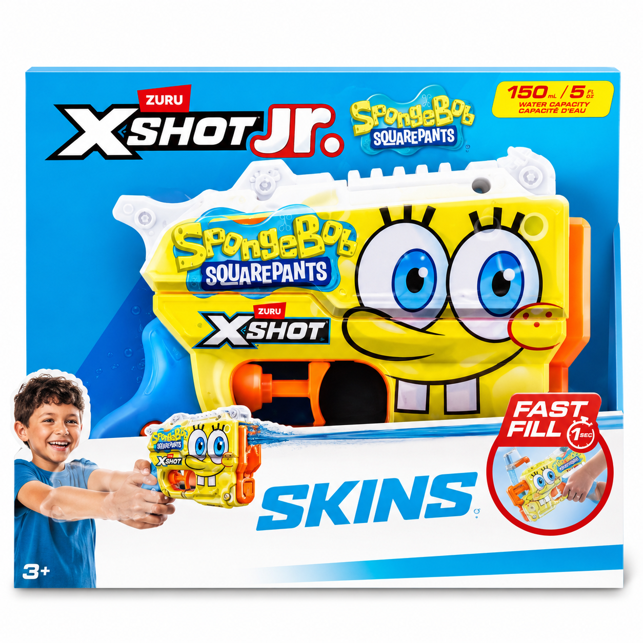 XShot - Wasserpistole - Water Junior - SpongeBob - Serie 1