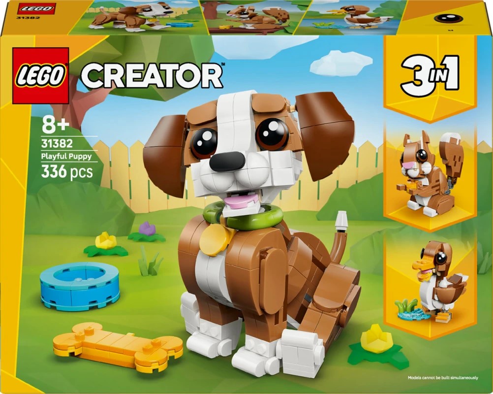 LEGO 31382 CUTE ANIMALS: PLAYFUL PUPPY.. V29