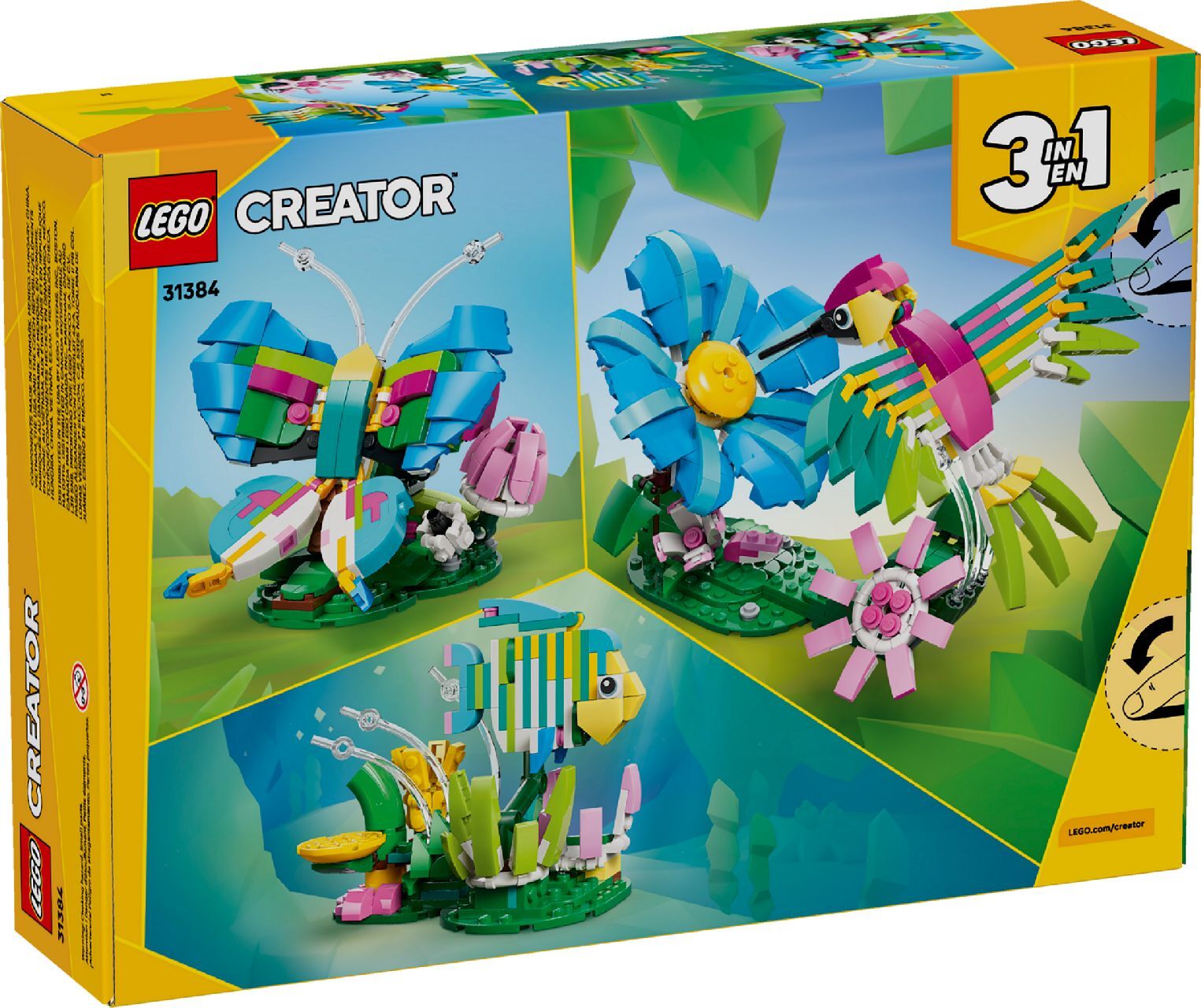 LEGO 31384 WILD ANIMALS: COLORFUL HUMMI.. V29