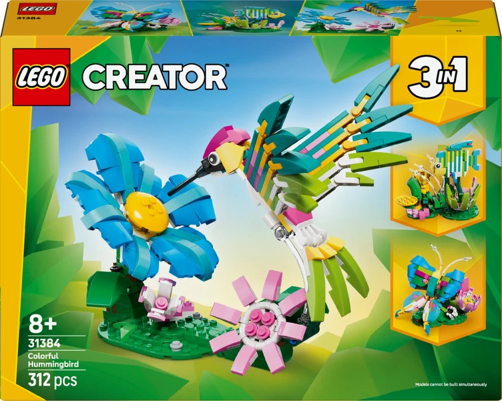 LEGO 31384 WILD ANIMALS: COLORFUL HUMMI.. V29