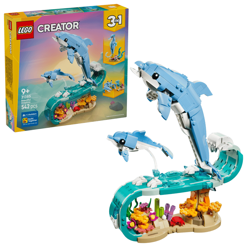 LEGO 31385 SEA ANIMALS: BEAUTIFUL DOLPH.. V29