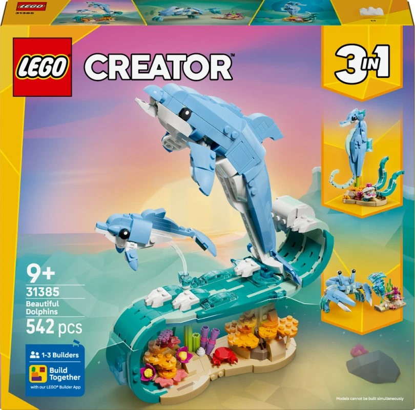 LEGO 31385 SEA ANIMALS: BEAUTIFUL DOLPH.. V29