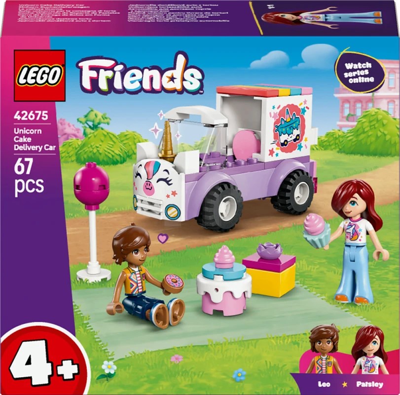 LEGO 42675 UNICORN CAKE DELIVERY CAR V29
