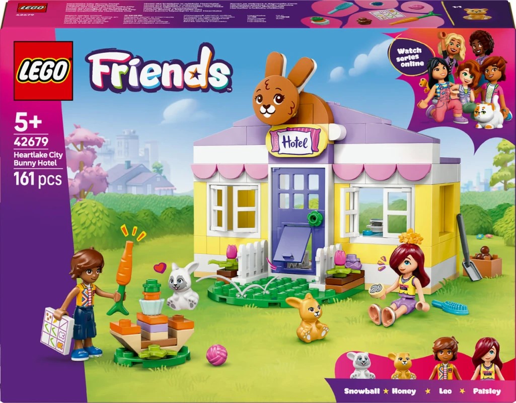 LEGO 42679 HEARTLAKE CITY BUNNY HOTEL V29