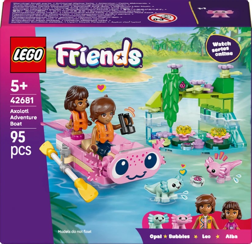 LEGO 42681 AXOLOTL MACƏRA BOAT V29