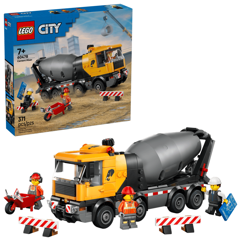 LEGO 60478 CEMENT MIXER V29