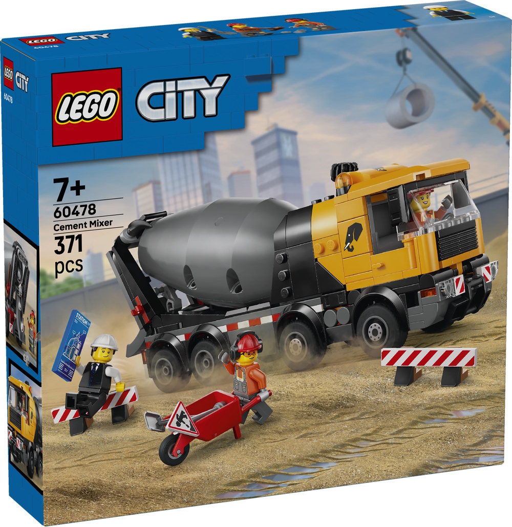 LEGO 60478 CEMENT MIXER V29