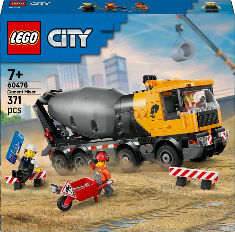 LEGO 60478 CEMENT MIXER V29