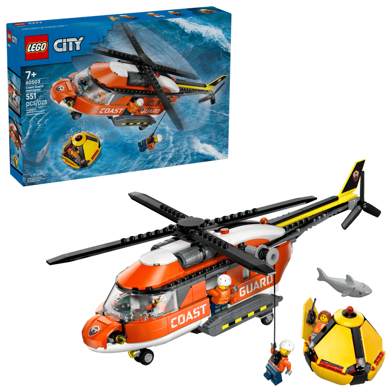 LEGO 60503 COAST GUARD HELICOPTER V29