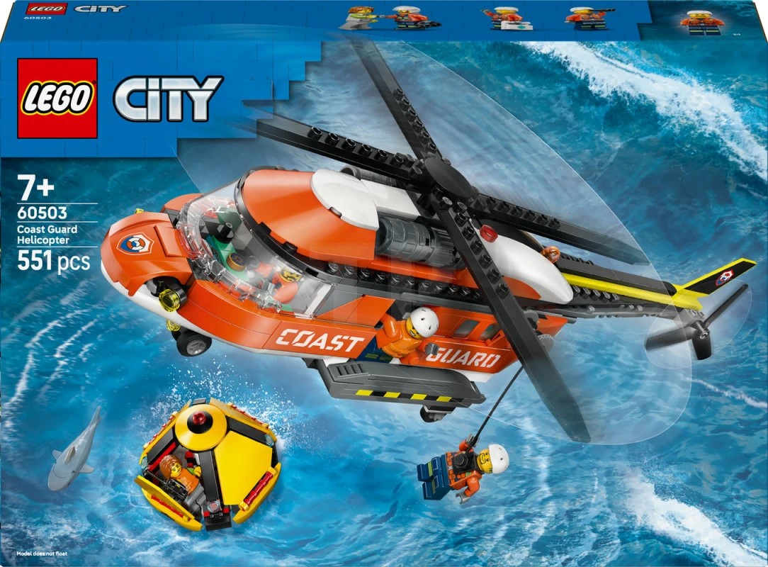 LEGO 60503 COAST GUARD HELICOPTER V29