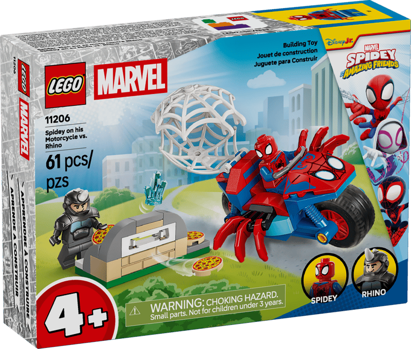 LEGO 11206 SPIDEY ON HIS MOTOSİKLET VS... V29