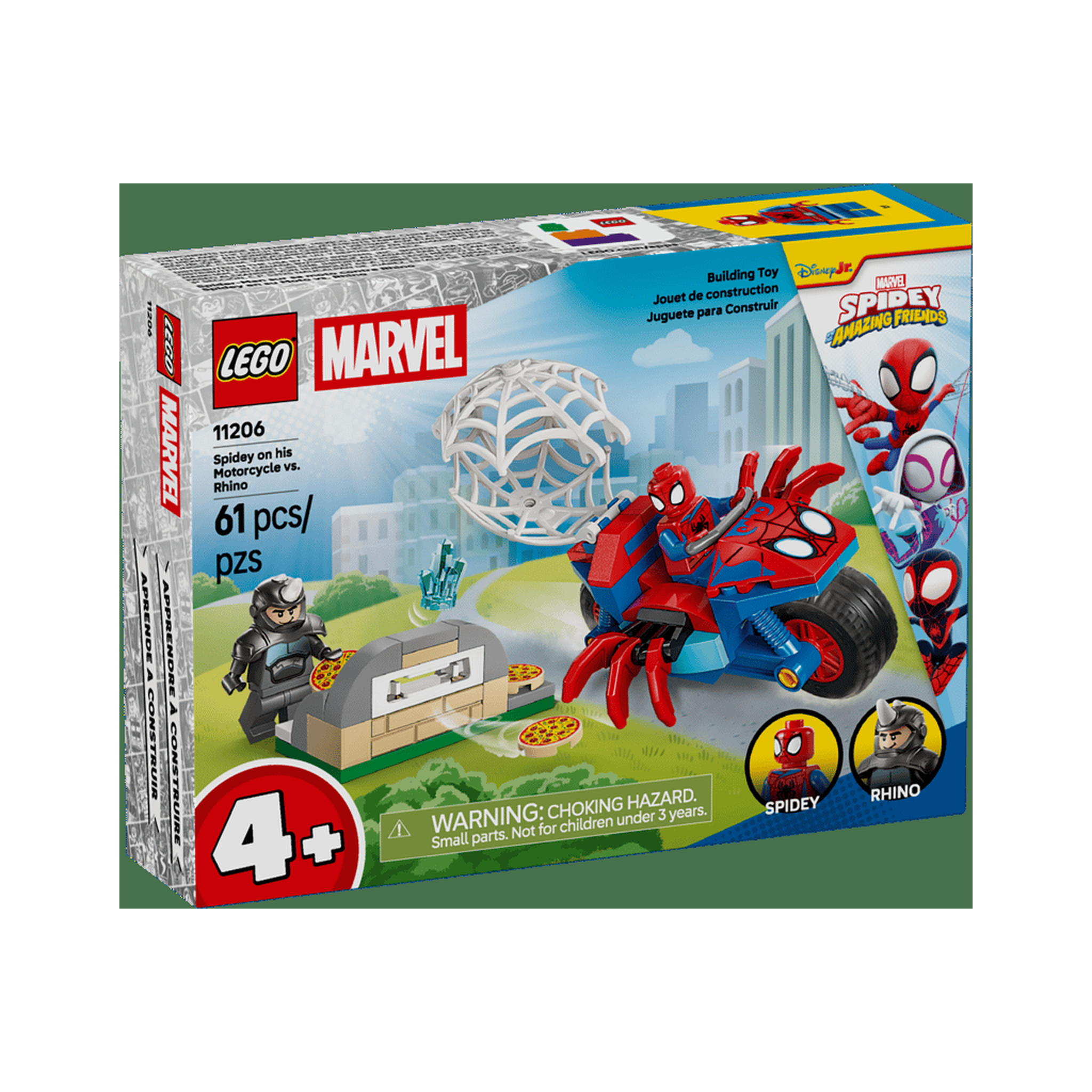 LEGO 11206 SPIDEY ON HIS MOTORCYCLE VS... V29