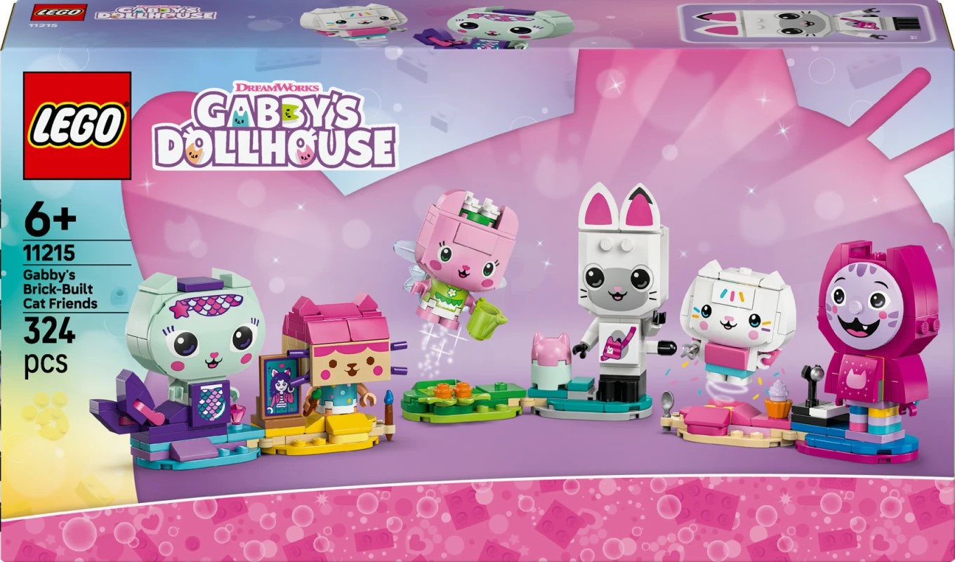 LEGO 11215 GABBY'S BRICK-BUILT CAT FRIE.. V29