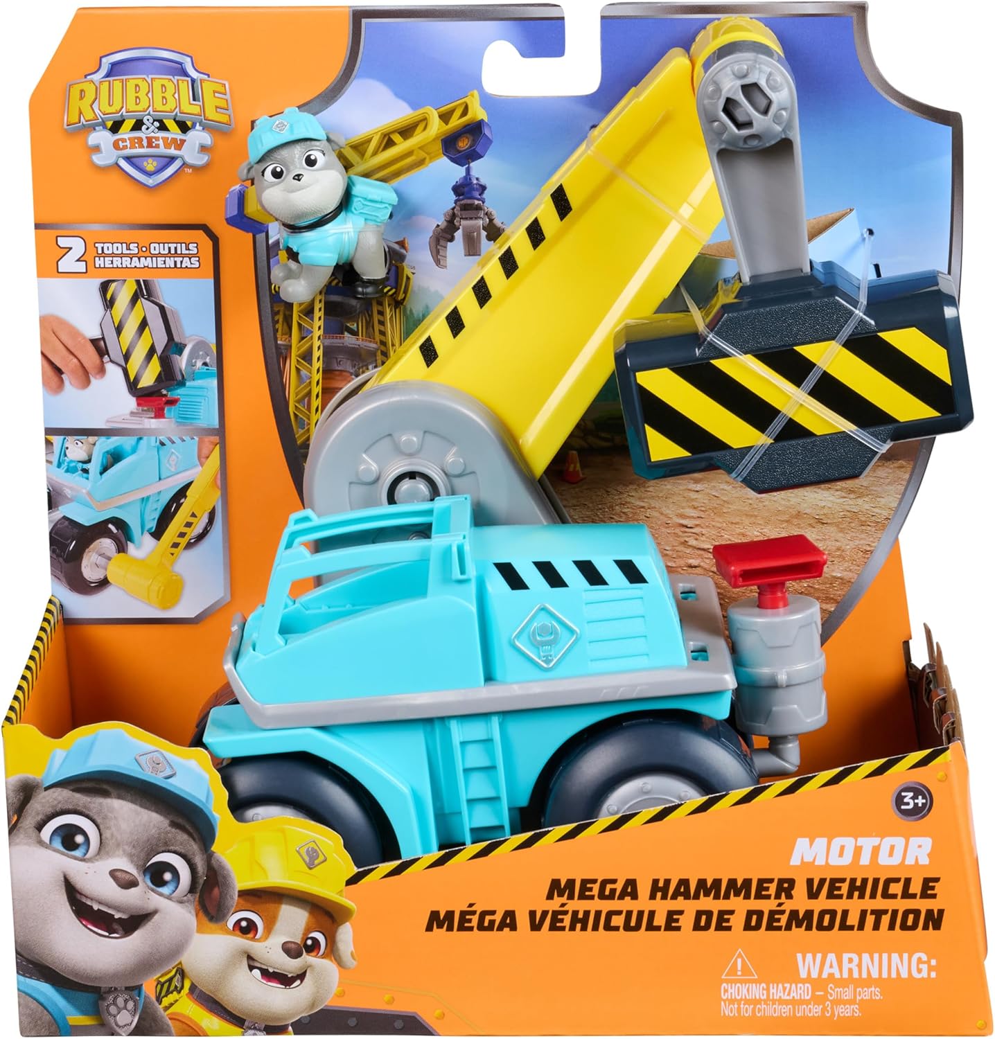 Rubble & Crew Motor Mega Hammer Vehicle