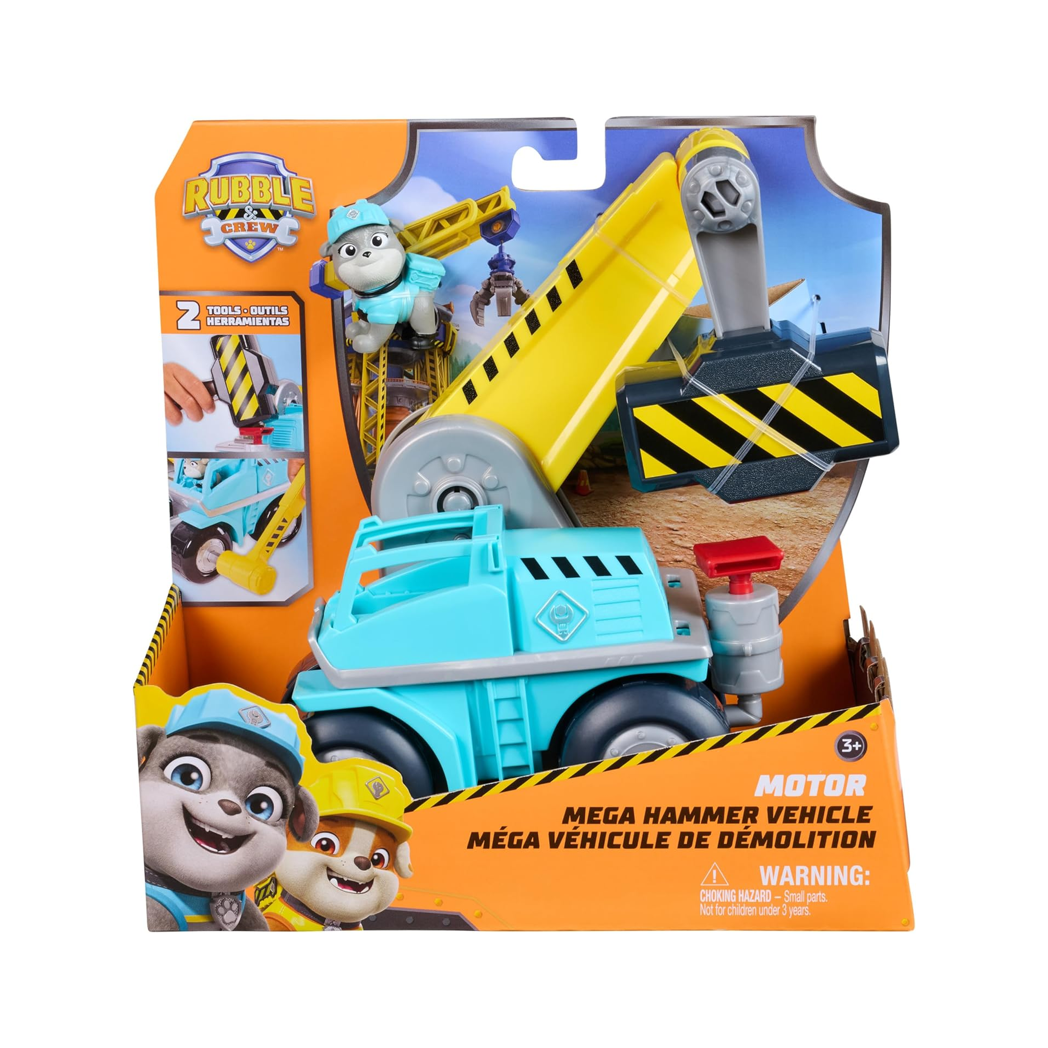 Rubble & Crew Motor Mega Hammer Vehicle