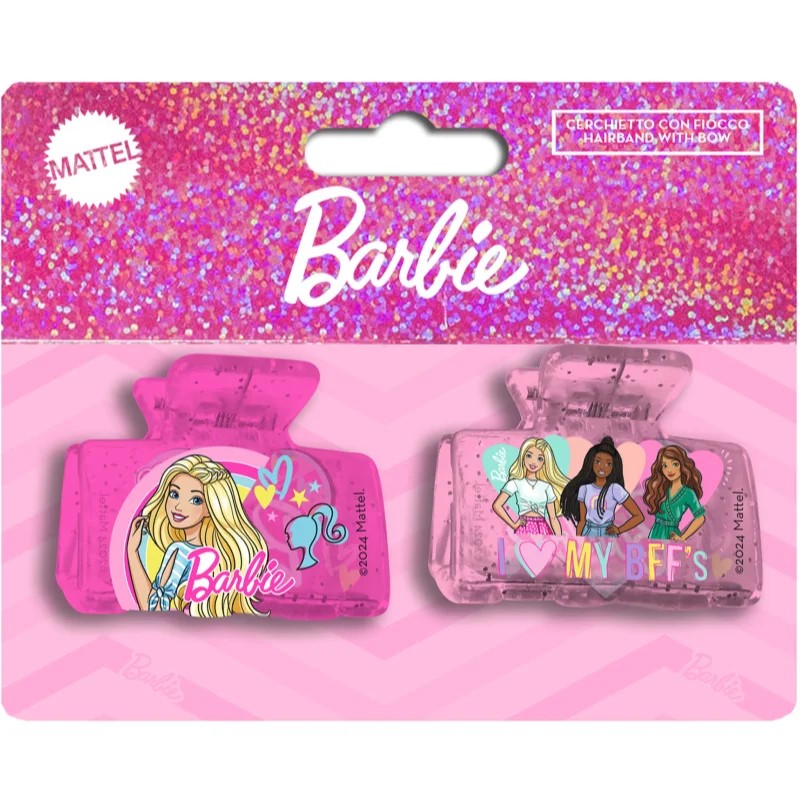 BARBIE MINI MOLETTE GLITTER HAIR CLIP