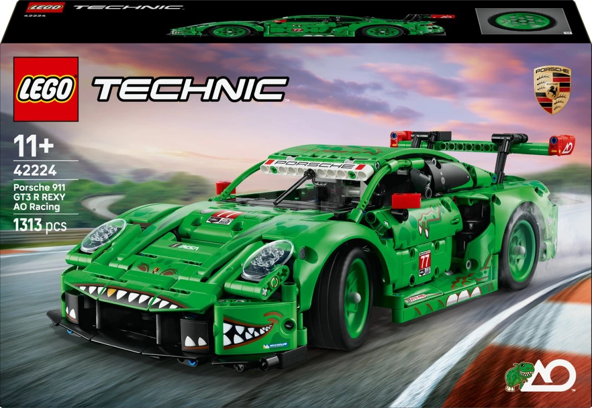 LEGO 42224 PORSCHE 911 GT3 R REXY AO RA.. V29
