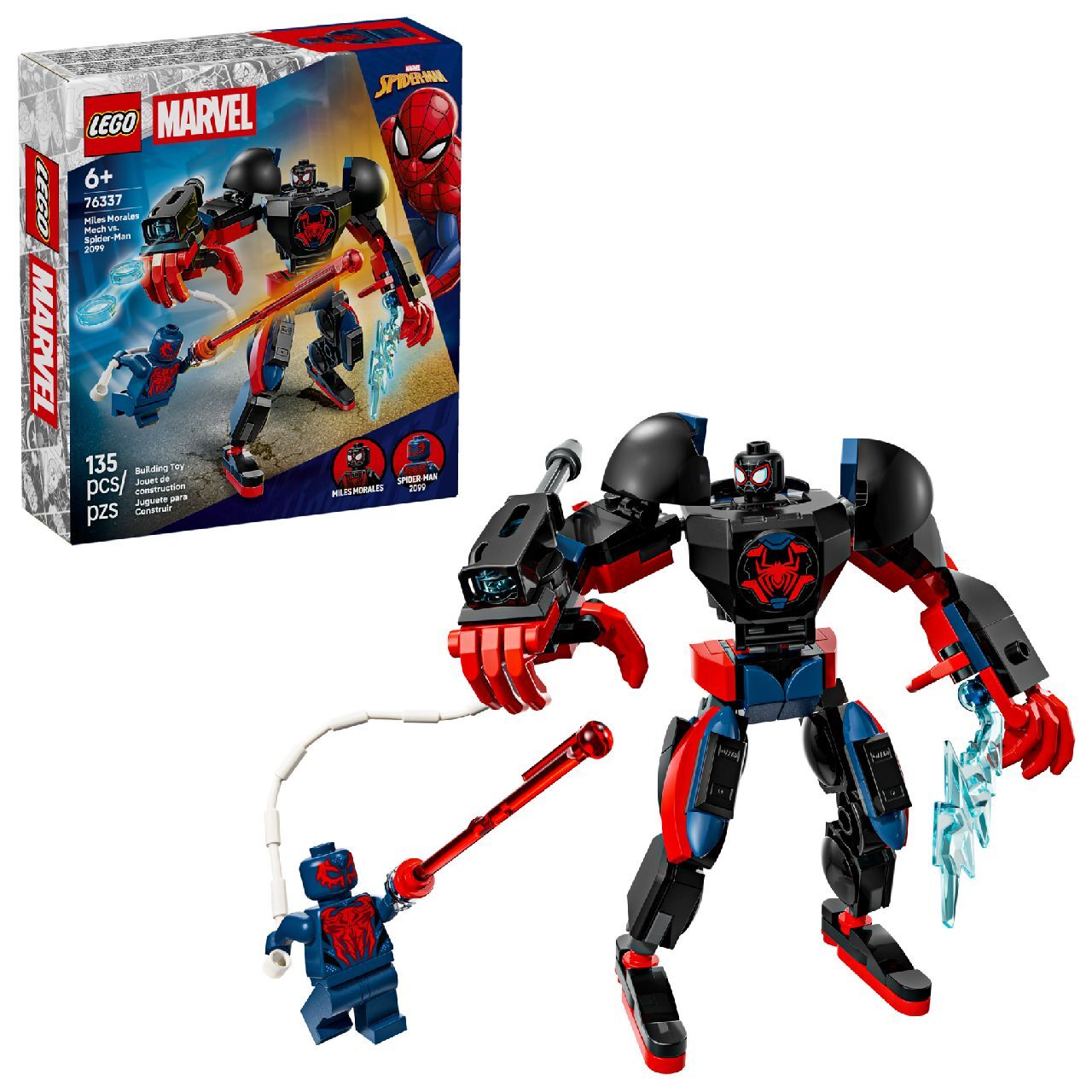 LEGO 76337 MILES MORALES MECH VS. SPIDE.. V29