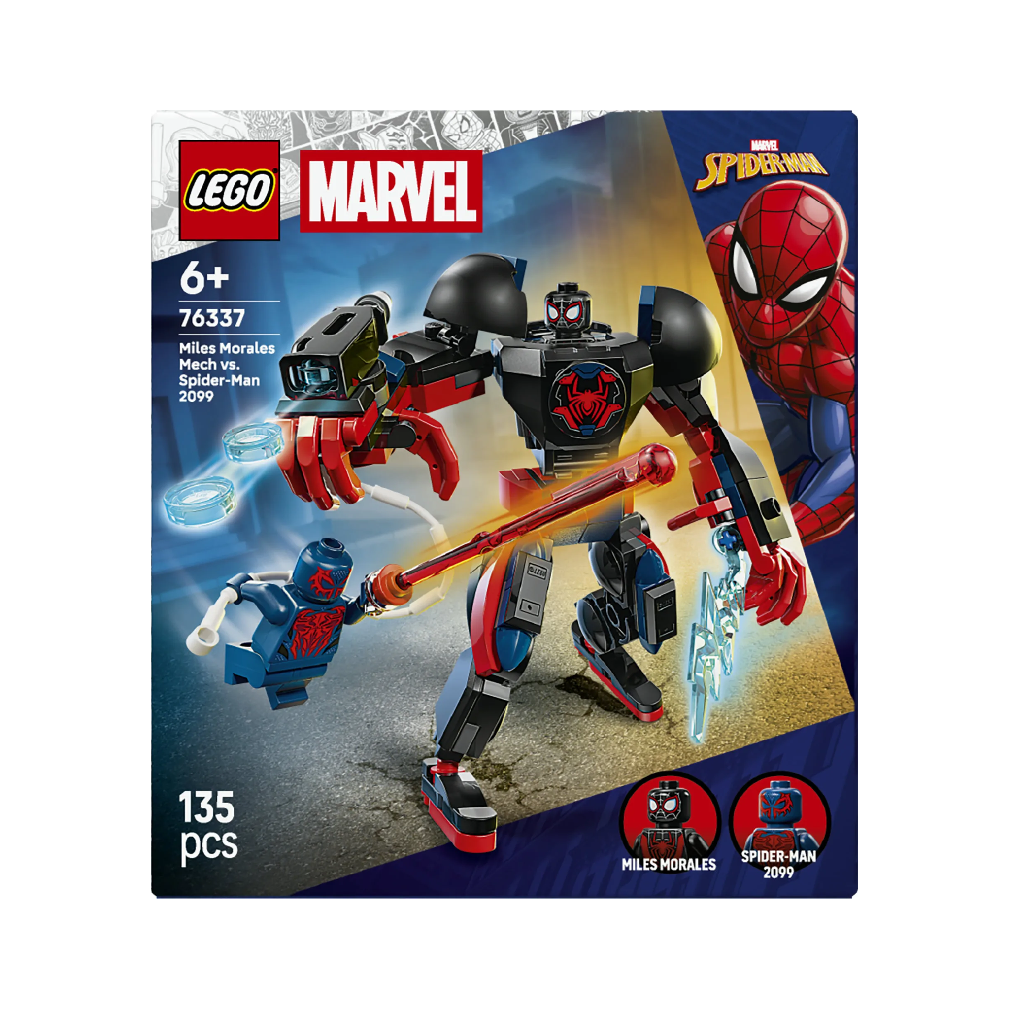 LEGO 76337 MILES MORALES MECH VS. SPIDE.. V29