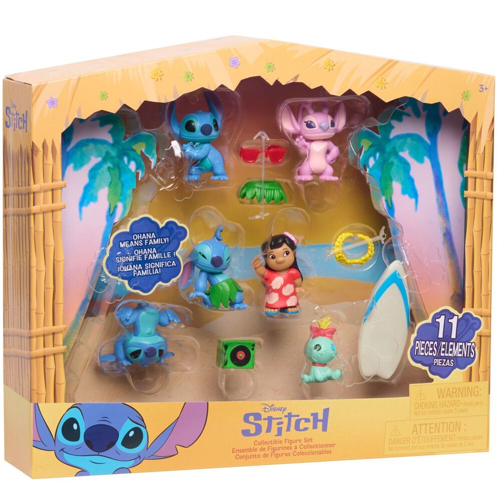Disney Stitch Collectible Figure Set