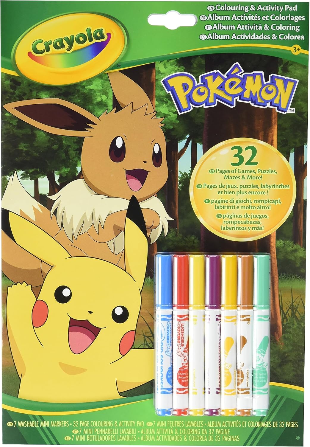 CRAYOLA - Pokémon Activity Book