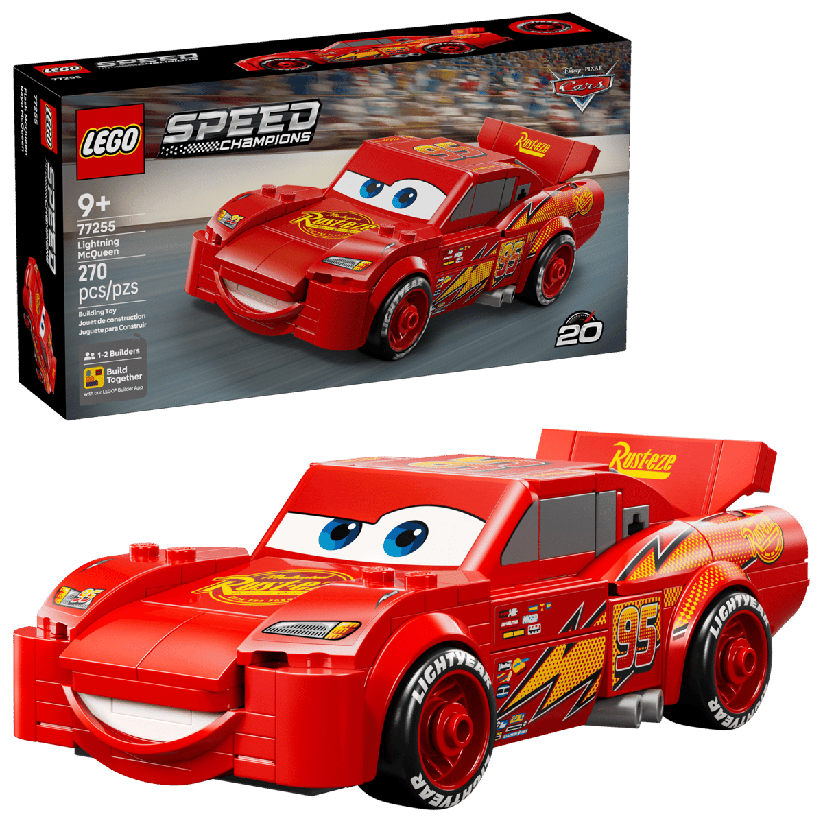 LEGO 77255 LIGHTNING MCQUEEN V29